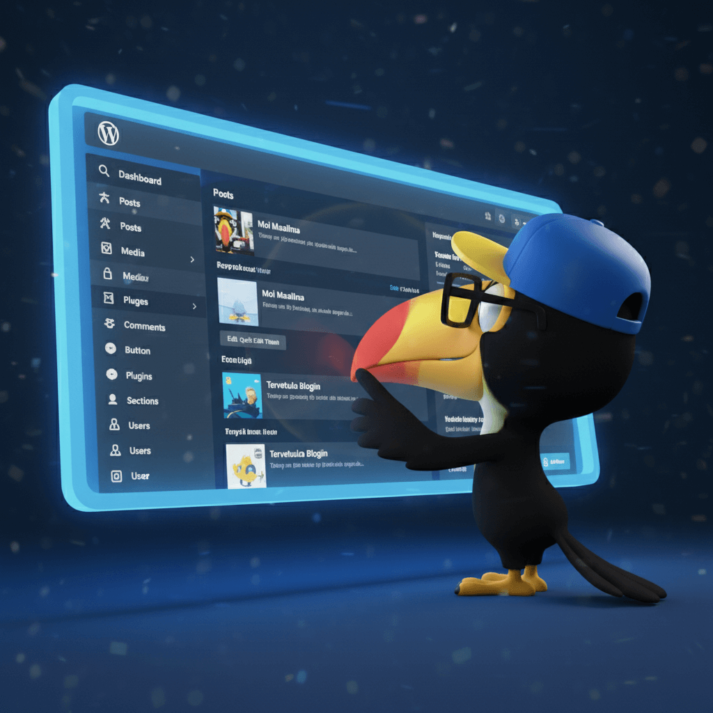 Kooden Tico tekee kotisivuja WordPressillä